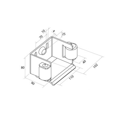 60.019.9005 70/80 mm APATINIO RATUKO GAUDYKLĖ jUODA 1 60.019.9005 70/80 mm APATINIO RATUKO GAUDYKLĖ jUODA 1