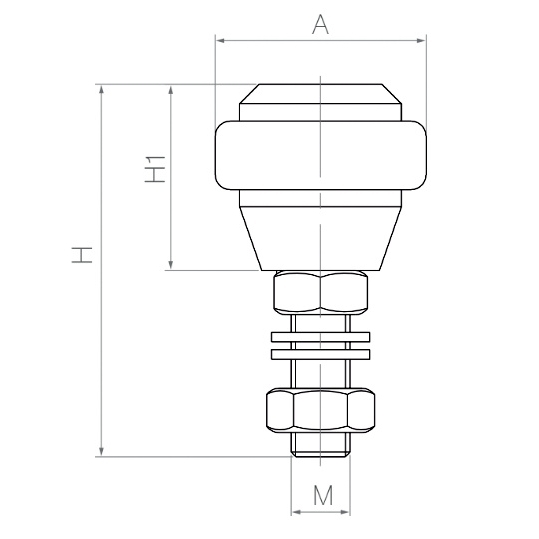 60.049 KREIPIAMASIS RATUKAS Ø42 MM 1 60.049 KREIPIAMASIS RATUKAS Ø42 MM 1