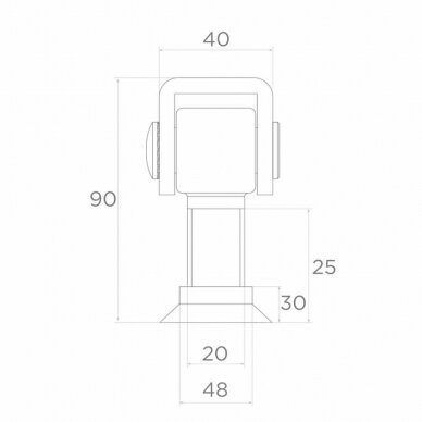 61.021 M20/ 90 mm COMUNELLO 2 61.021 M20/ 90 mm COMUNELLO 2