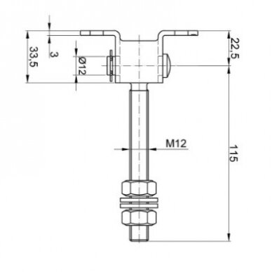 61.081 M12 L115 1 61.081 M12 L115 1