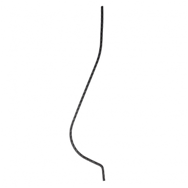 Balkoninis strypelis 20.010.01 12x12 / H950 x L200