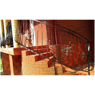 Balkoninis strypelis 20.013 14x14 / H950 x L200 1 Balkoninis strypelis 20.013 14x14 / H950 x L200 1