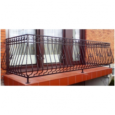 Balkoninis strypelis 20.013 14x14 / H950 x L200 3 Balkoninis strypelis 20.013 14x14 / H950 x L200 3