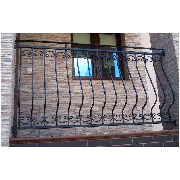 Balkoninis strypelis 20.010.01 12x12 / H950 x L200 2