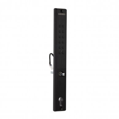 Dvipusė kodinė spyna Vera Locinox Juoda 3