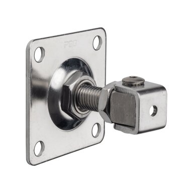 M20 100x100x4 mm NERŪDIJANČIO PLIENO LANKSTAI