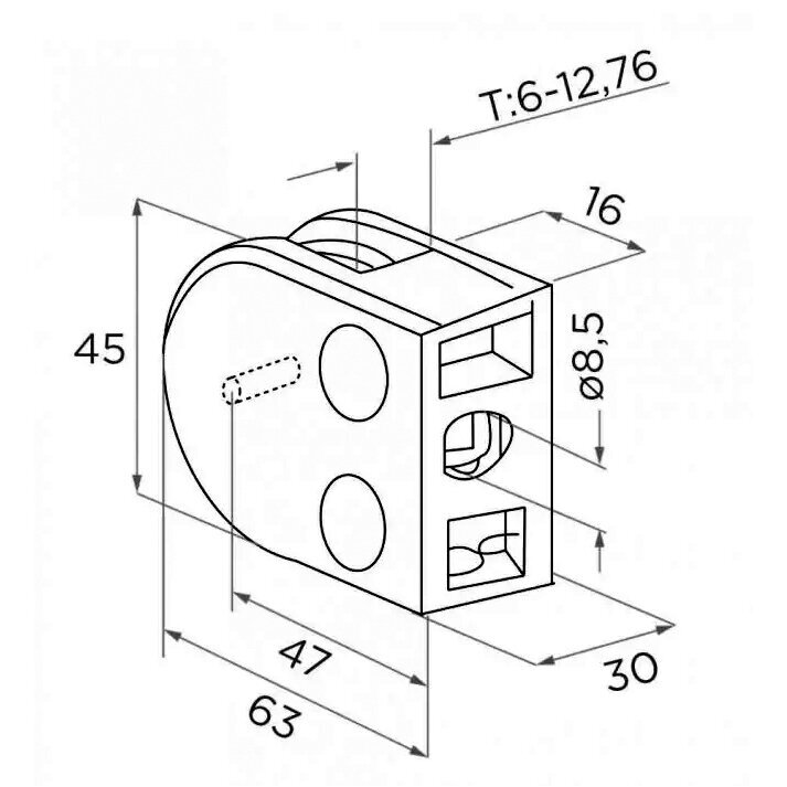 N01.63D2.4XS 63X45X30MM 1 N01.63D2.4XS 63X45X30MM 1