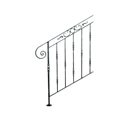 Strypelis 23.002 Ø12 / H950 x L25 3